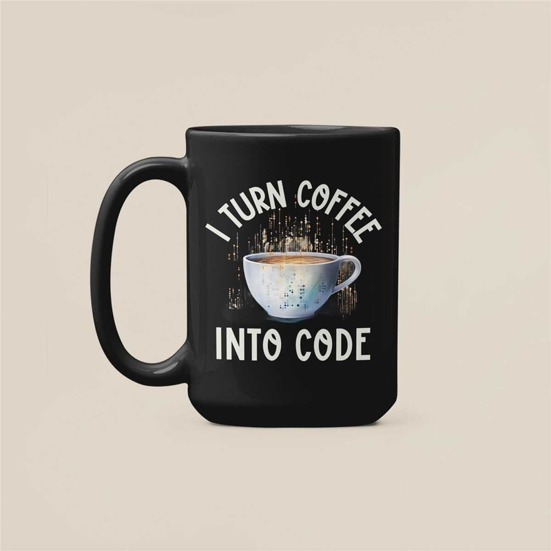 Programmer Mug, Coder Gifts, I Turn Coffee Into Code, Computer Developer Coffee Cup, Developer Presents, Funny Binary Co.jpg