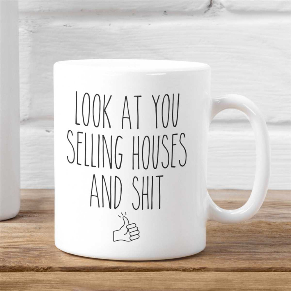 Real Estate Agent Gifts, Gifts For Real Estate Agent, Real Estate Agent Mug, Rae dunn Real Estate Agent mug, Real Estate.jpg