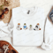 Cute Ghosts Embroidered Sweatshirt 2D Crewneck Sweatshirt Gift For Family.jpg