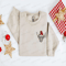 Embroidered Christmas Cow Sweatshirt Embroidered Highland Cow Santa Sweater For Family.jpg