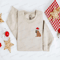 Embroidered Christmas Dog Sweatshirt, Pug Santa Dog Christmas Sweater.jpg