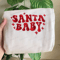 Embroidered Santa Baby Christmas Sweatshirt, Best Gift For Christmas.jpg