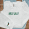 Holly Jolly Christmas Embroidered Sweatshirt 2D Crewneck Sweatshirt Best Gift For Family.jpg