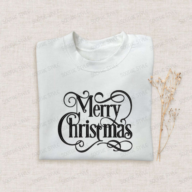 Merry Xmas Embroidered Halloween Sweatshirt 2D Crewneck Sweatshirt For Men Women.jpg