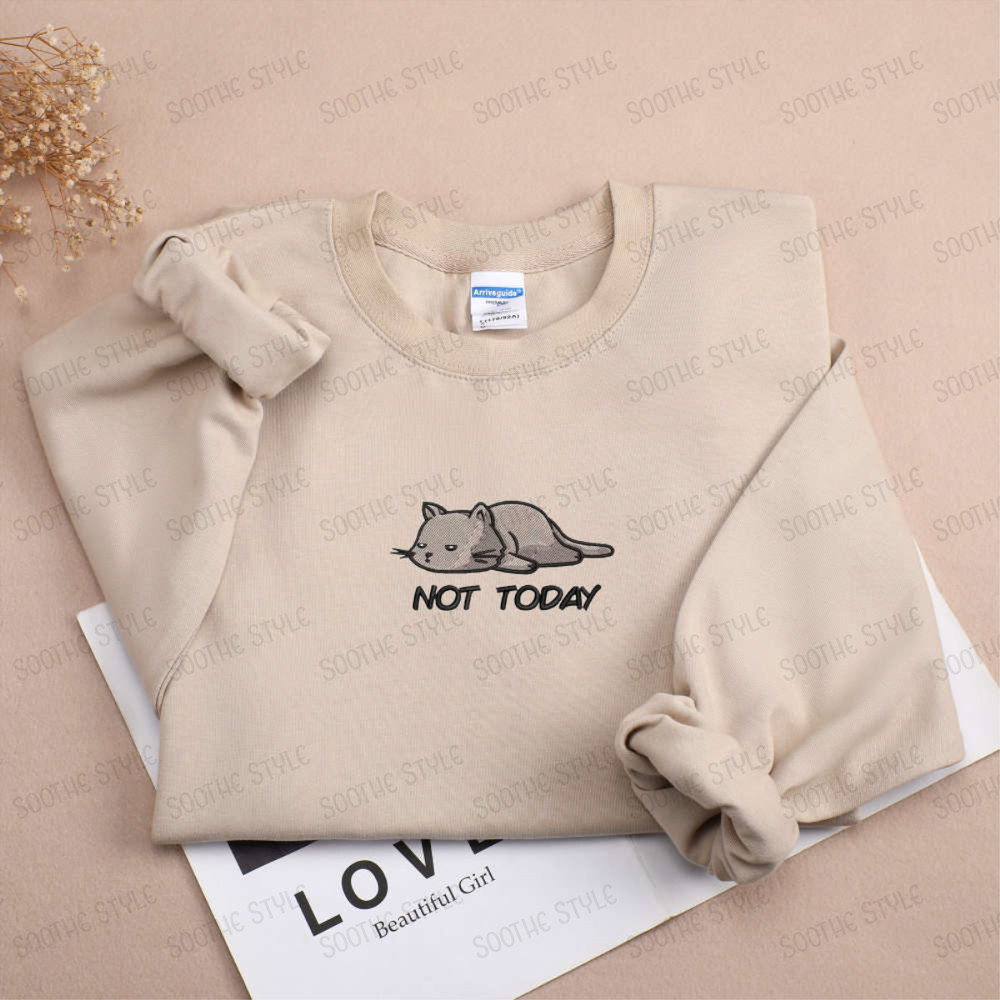 Personalized Cat Embroidered Sweatshirt, Best Gift For Pet Owner.jpg