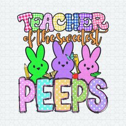 Teacher Of The Sweetest Peeps PNG
