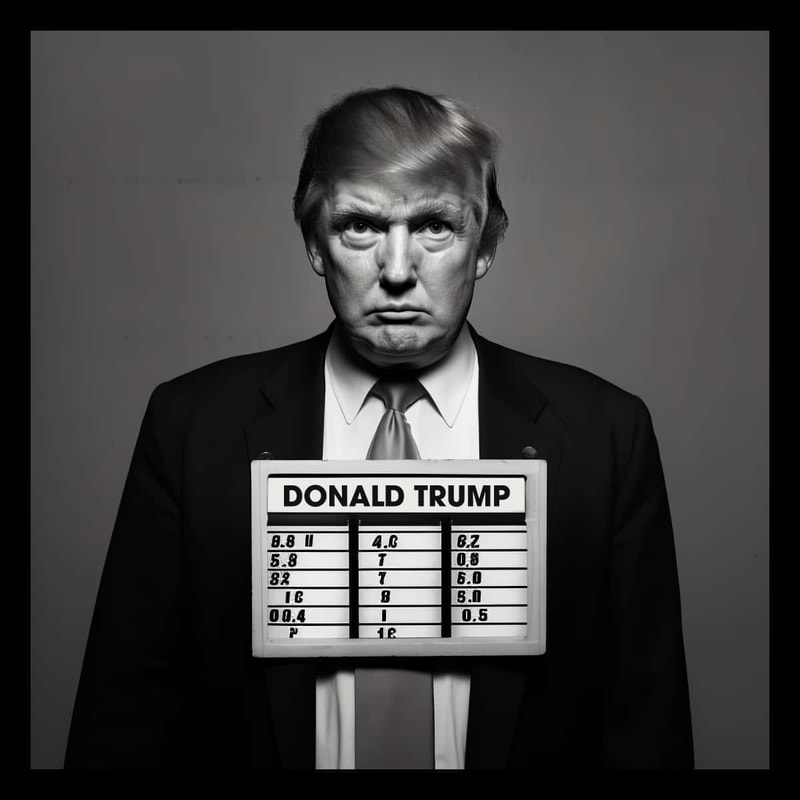 Only PNG File - Travesty Of Justice Trump PNG Georgia Arrest PNG File.jpg