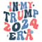Retro In My Trump 2024 Era Election SVG File Cut.jpg