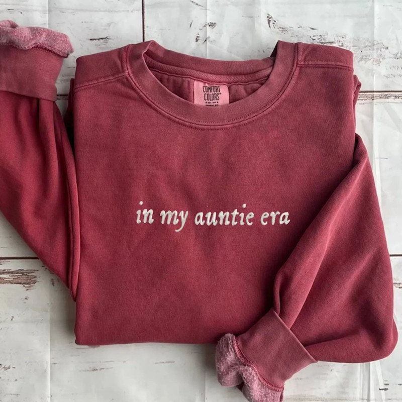 Comfort Color Embroidered In My Auntie Era Sweatshirt.jpg