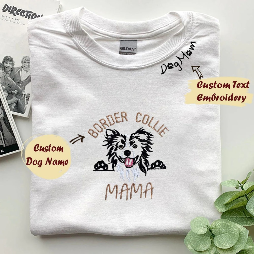 Custom Border Collie Dog Mama Shirt Embroidered Collar, Personalized Shirt with Dog Name, Best Gifts For Boxer Lovers.jpg