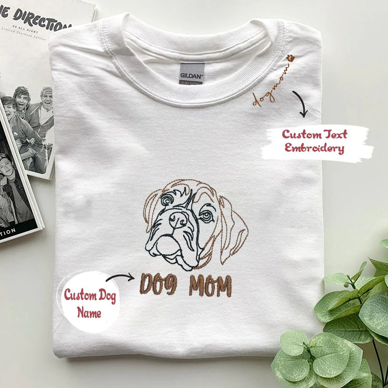 Personalized Boxer Dog Mom Shirt Embroidered Collar, Custom Shirt with Dog Name, Best Gifts For Boxer Lovers.jpg