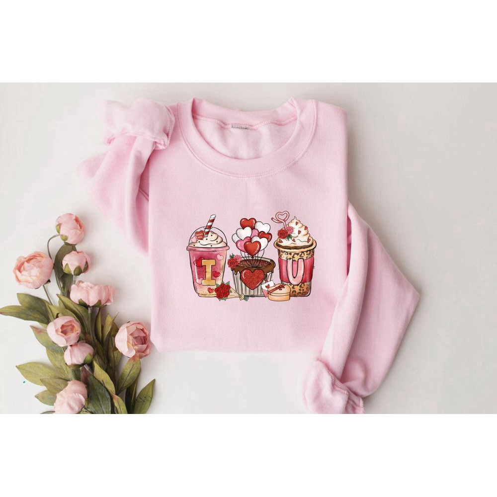 Coffee Sweatshirt, Valentines Day Sweater, Valentine Shirt, Sweatshirt For Women.jpg