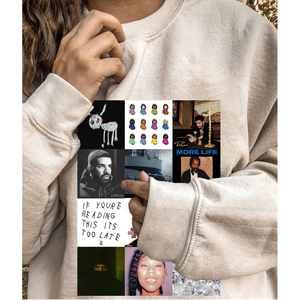 Drake Legend Albums and Mixtapes Sweatshirt and Tshirt, It’s All A Blur Tour Shirt, Big As The What 3.png