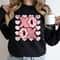 Valentines Day Sweatshirt, Xoxo Sweater, Retro Xoxo Sweatshirt, Pink Valentine For Women.jpg