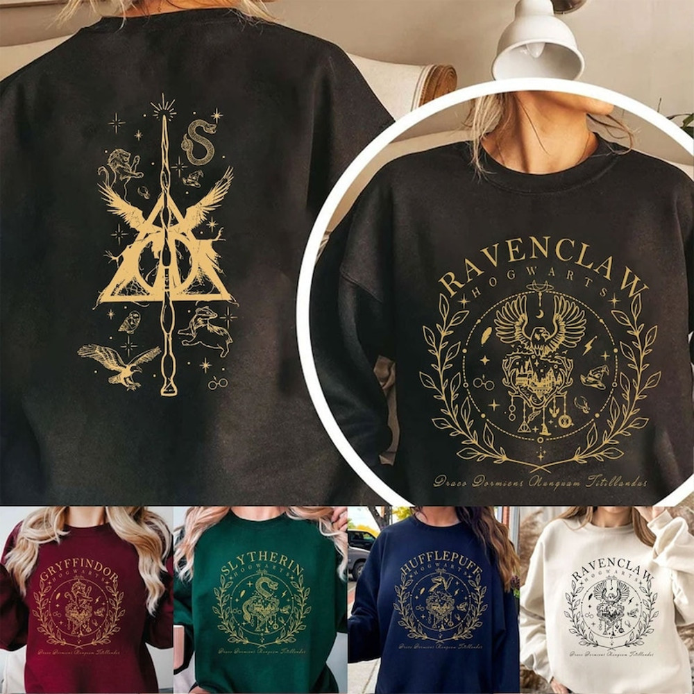 Vintage Harry Potter Hogwarts Sweatshirts, Wizard Sweatshirt, Harry Potter Sweatshirts,.jpg