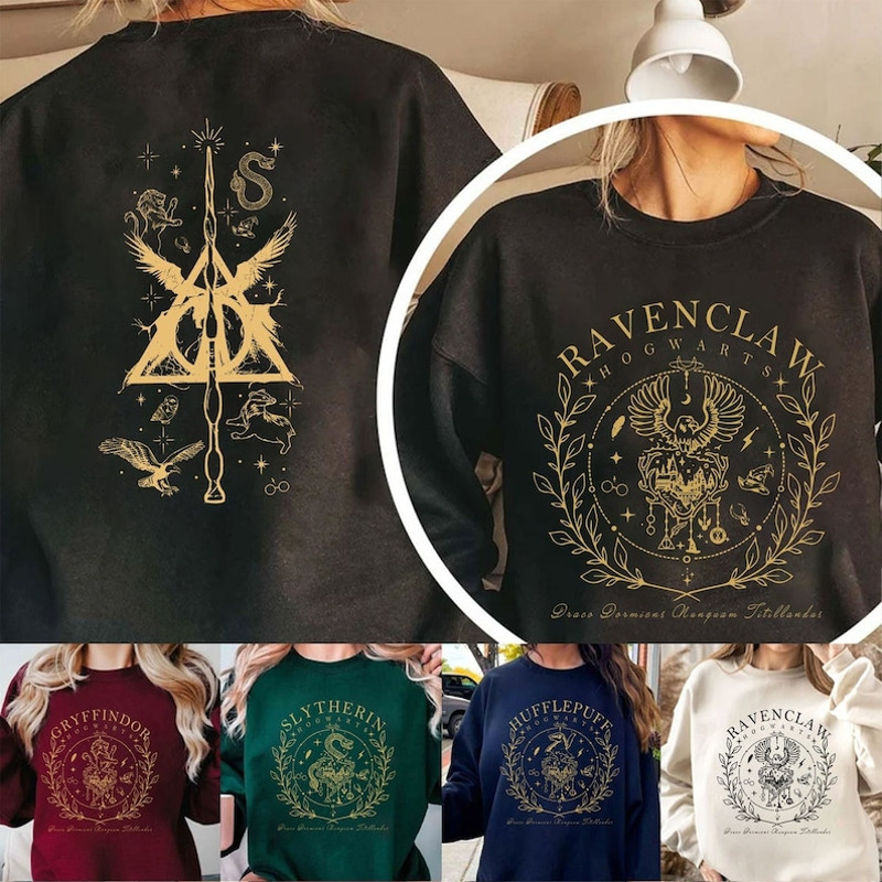 Vintage Harry Potter Hogwarts Sweatshirts, Wizard Sweatshirt, Harry Potter Sweatshirts,.jpg