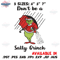 Don't Be A Salty Grinch Christmas Embroidery design, Grinch christmas Embroidery, Grinch design, Instant download..jpg