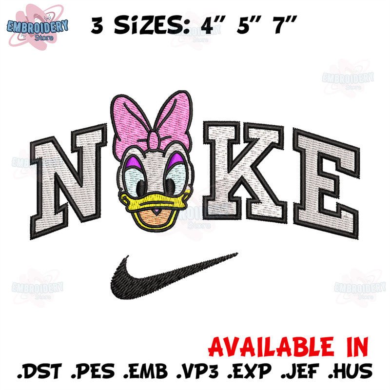 Nike x daisy embroidery design, Daisy embroidery, Nike design, Embroidery shirt, Embroidery file, Digital download.jpg