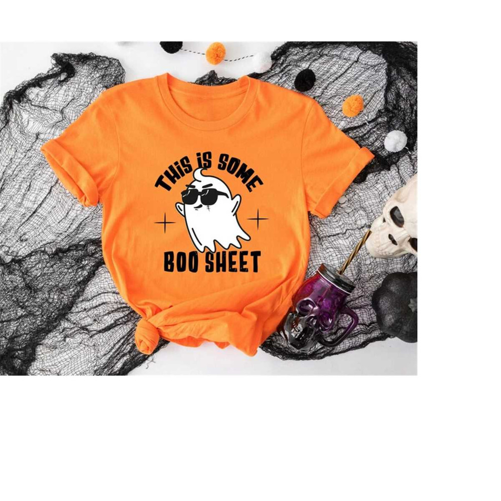 Halloween Ghost Shirt, Funny Halloween Shirt, Boo Sheet Shirt, Scary Shirt, Spooky Season Shirt, Halloween Costume , Cut.jpg