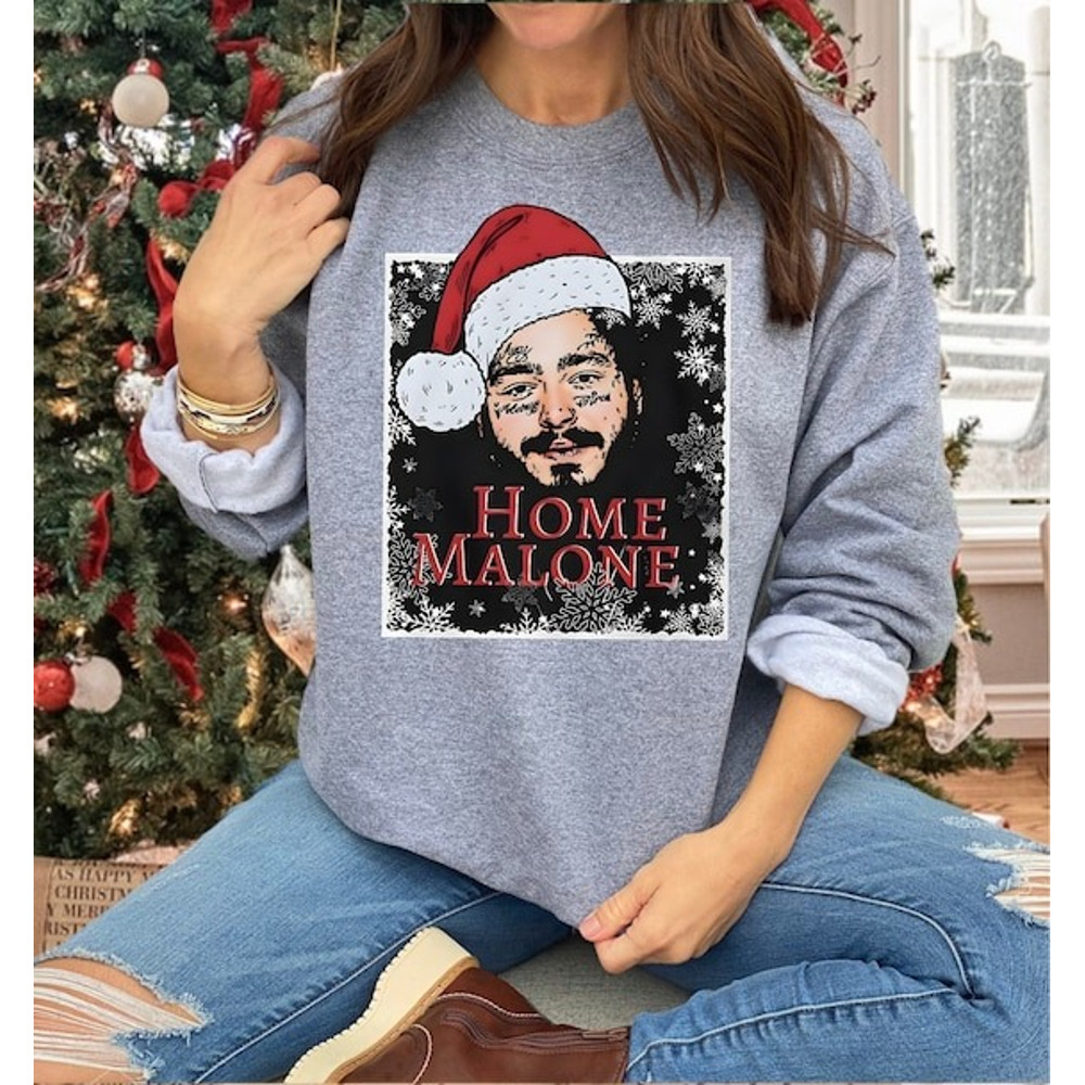 Home Malone Sweatshirt, Ugly Christmas Sweathirt, Funny Christmas Sweathirt, Home Alone Sweathirt, Christmas Gift Idea,.jpg