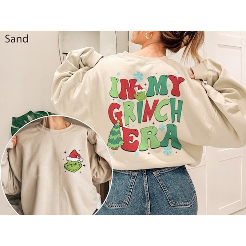 In My Grinch Era Sweatshirt, Grinch Christmas Sweatshirt, Grinchmas Sweatshirt, Christmas Sweatshirt, Christmas Shirt, C.jpg