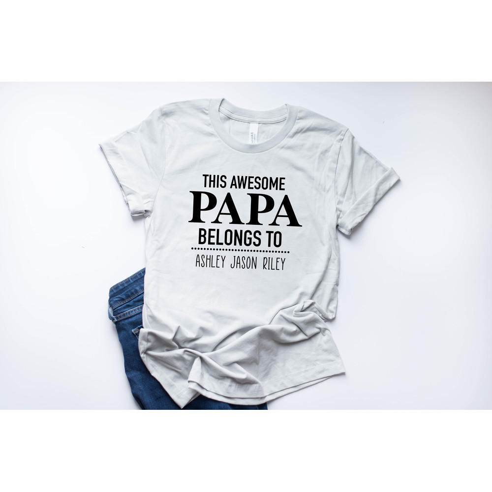 My favorite people call me grandpa, custom grandpa shirt, fathers day gift, personalized gift for grandpa, birthday gift for grandpa.jpg