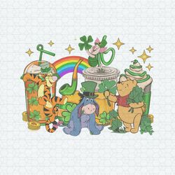 Winnie The Pooh St Patrick's Day PNG
