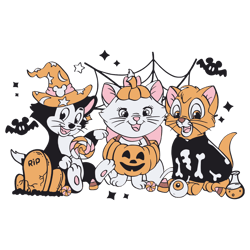 the aristocats marie cat halloween svg
