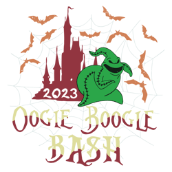 2023 oogi e boogi e ba sh svg halloween castle svg file