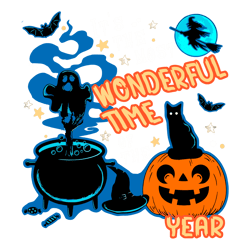 it's the most wonderful time of the year black cat svg file