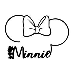 minnie head svg minnie mouse svg disney svg minnie design svg