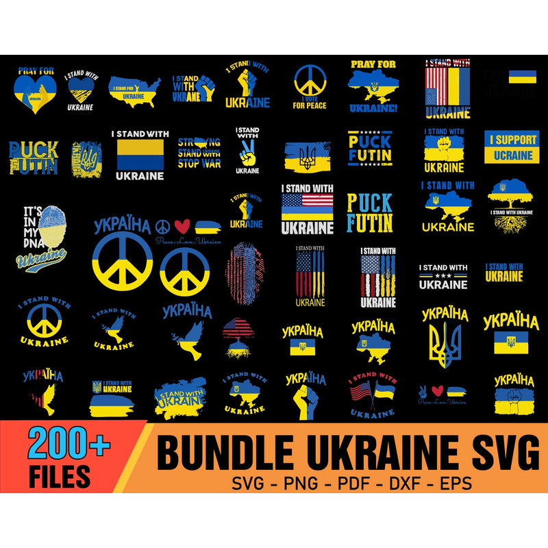 200 Files Bundle Support Ukraine Svg Peace Love Svg Stand With Ukraine Svg Pray For Ukraine Svg.jpg