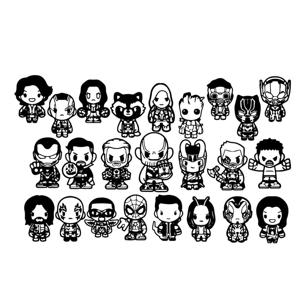 24 Files Super Hero Bundle Svg Avengers Svg Batman Svg Iroman Svg Captain Marvel Svg.jpg