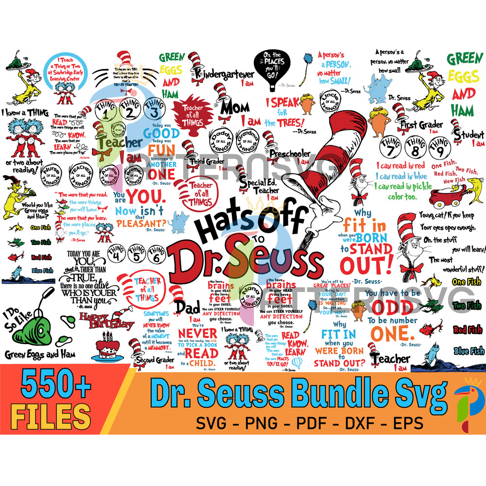 550 Files Dr. Seuss Bundle Svg, Dr Seuss Svg For Dad Mom, The Cat In The Hat Svg.jpg