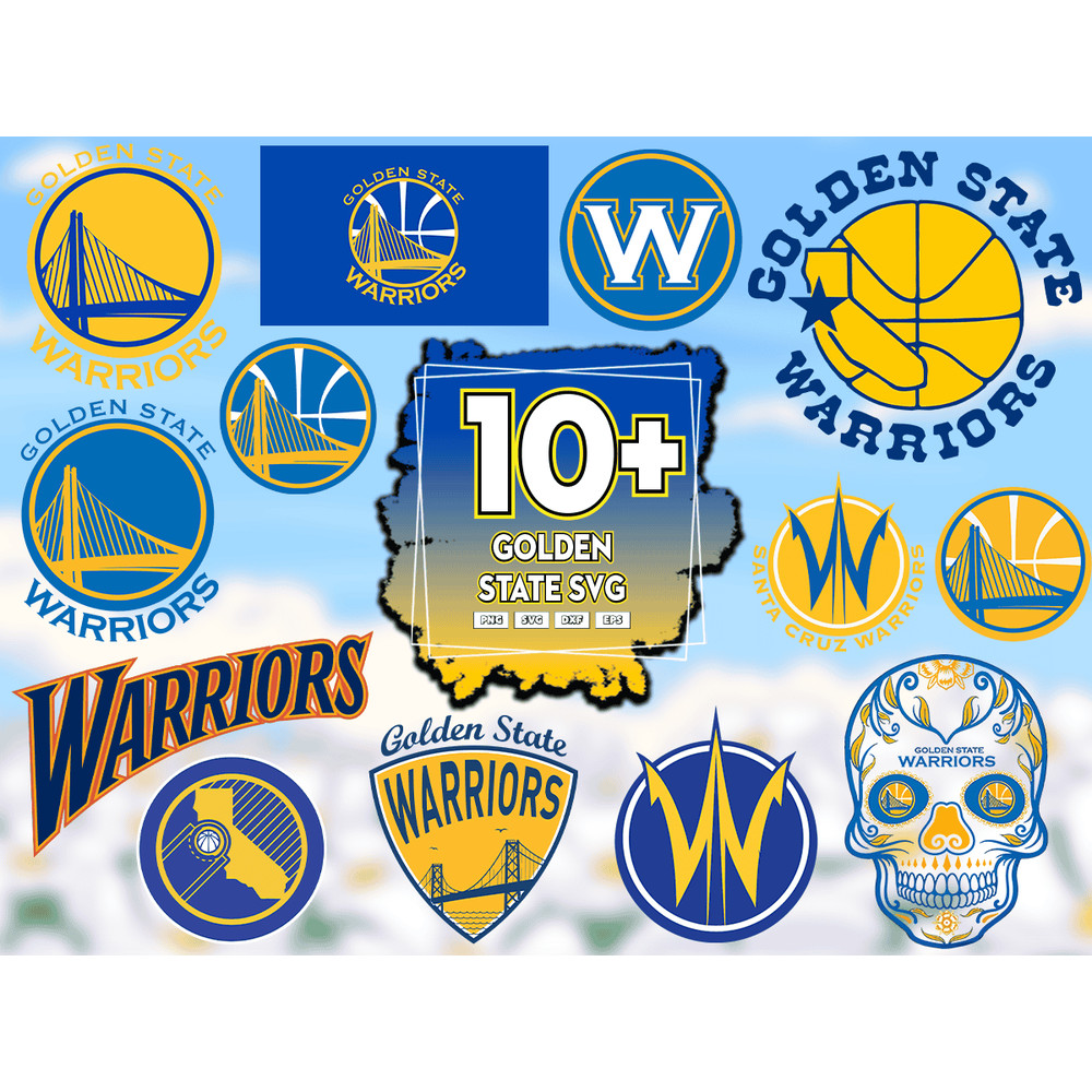 10 Files Golden State Svg Bundle, Golden State NBA Lovers.png