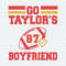 Go Taylors Boyfriend 87 Football SVG.jpeg