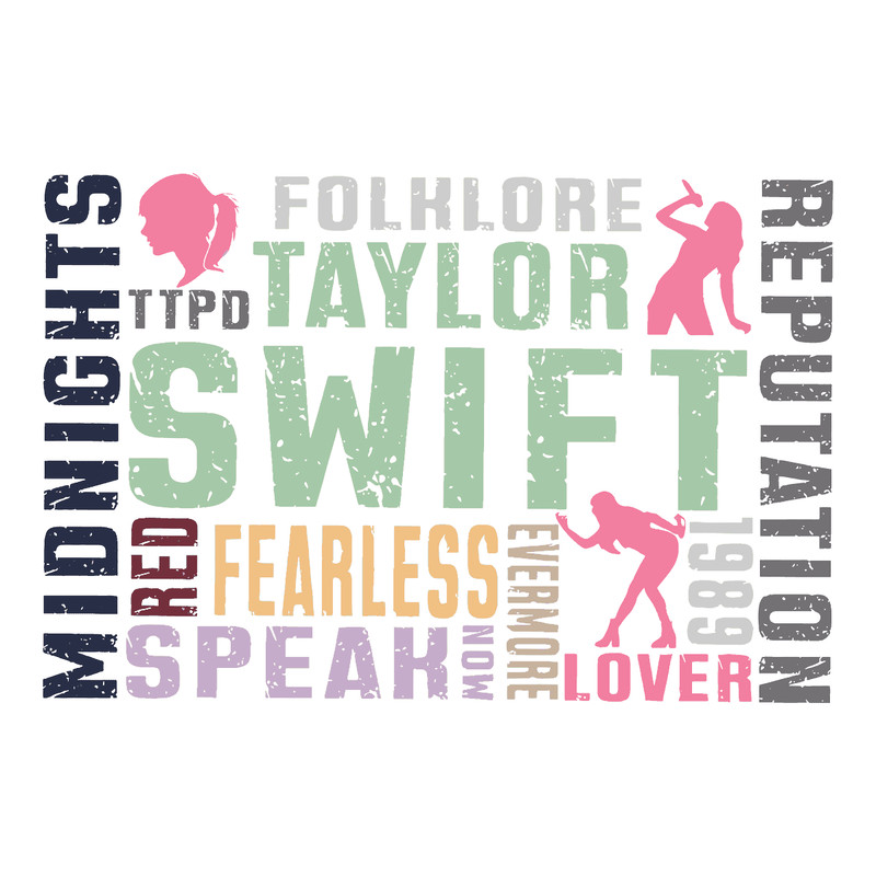 0703241066 Taylor Swift Fearless Folklore Albums Svg File Instant Download 0703241066png.png