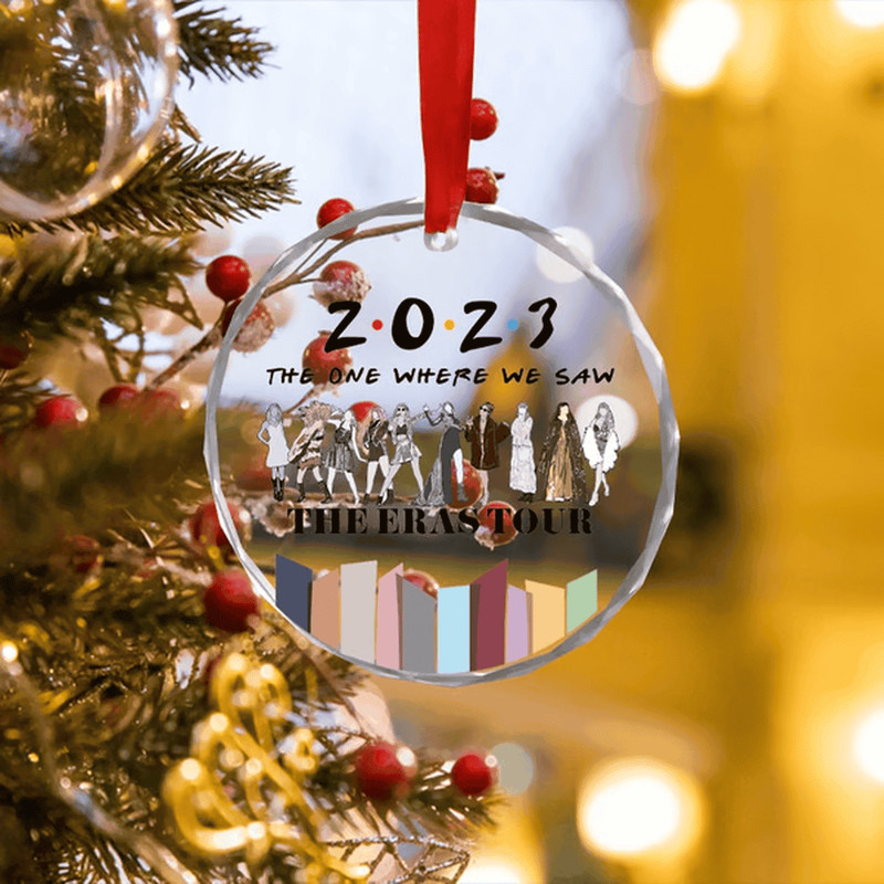 1855 Taylor Swift Glass Ornament 2023 Vintage Taylor The Eras Tour Ornament Taylor 2023 Ornament Swift Imagepng.png