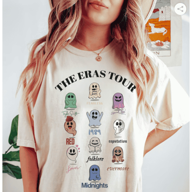 140-Taylor Swift Tour Eras Ghost Shirt Swiftie Fan Shirt The Eras Tour Ghost Shirt-image.png