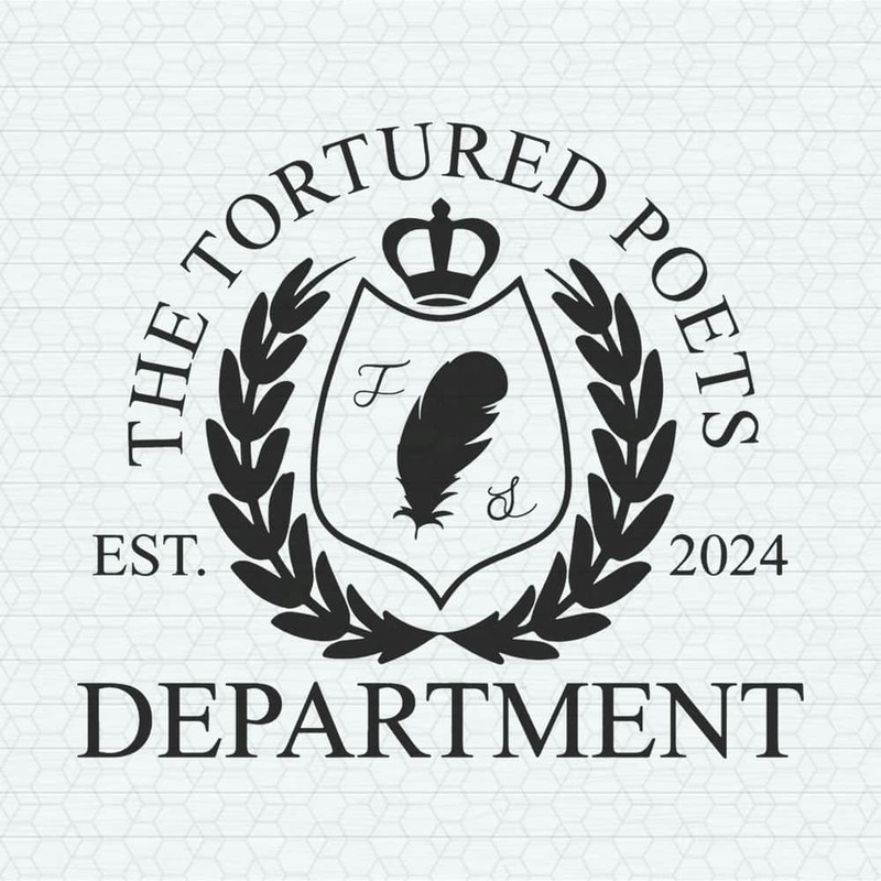 The Tortured Poets Department 2024 Album SVG.jpeg