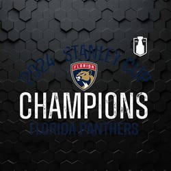 2024 stanley cup champions florida panthers svg