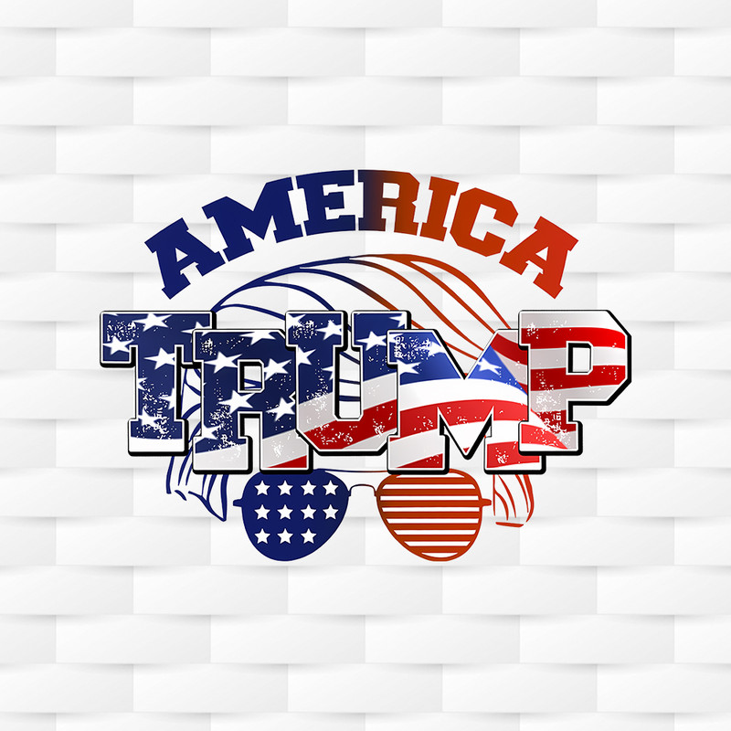 Only PNG File- Retro America Trump USA Election PNG File.jpg