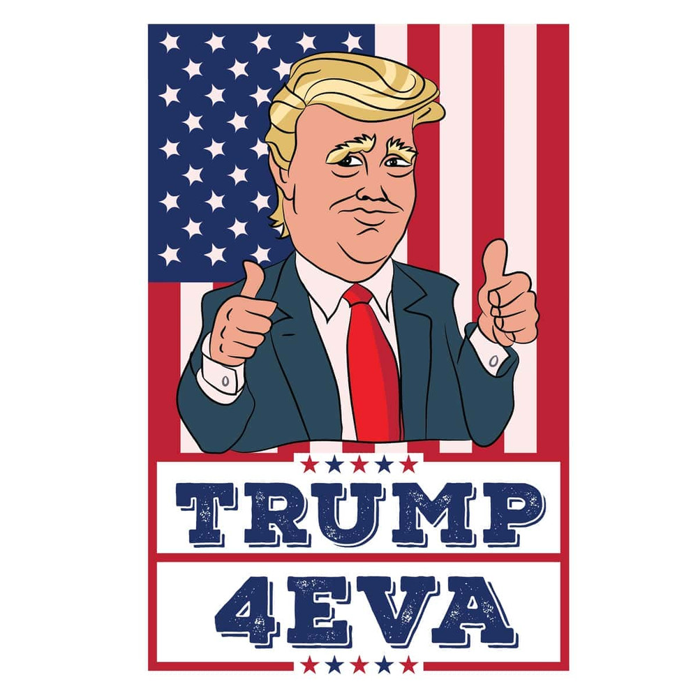 Trump 4eva SVG Trump Is My Presidential Forever Funny Trump 4 Ever 2020 Election SVG.jpg