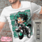Premium Midoriya Izuku My Hero Academia Anime Vector T-shirt Design Template #4.jpg