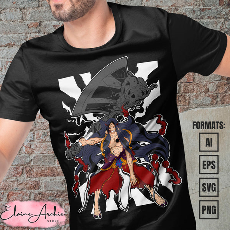 Premium Zerofuku Record Of Ragnarok Anime Vector T-shirt Design Template.jpg