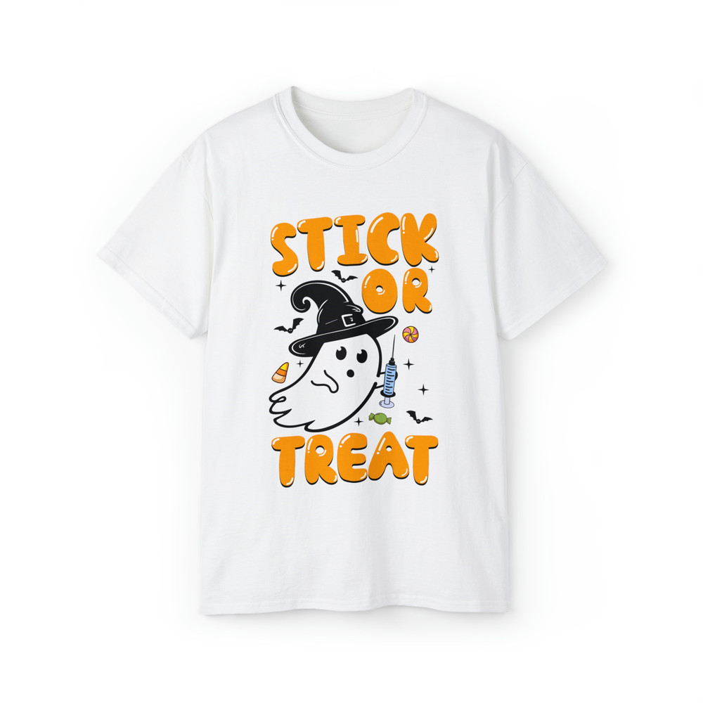 Funny Nurse Halloween Shirt, Nurse Fall Shirt, Phlebotomy Tech Syringe Shirt, Phlebotomist Shirt, CRNA Gifts, Emergency.jpg