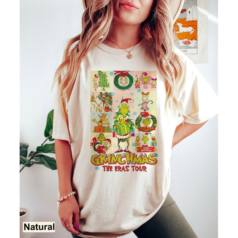 Grinchmas Eras Tour Shirt, Grinch Christmas Shirt, Retro Merry Grinchmas Shirt, Merry Christmas Gift For Christmas Party.jpg