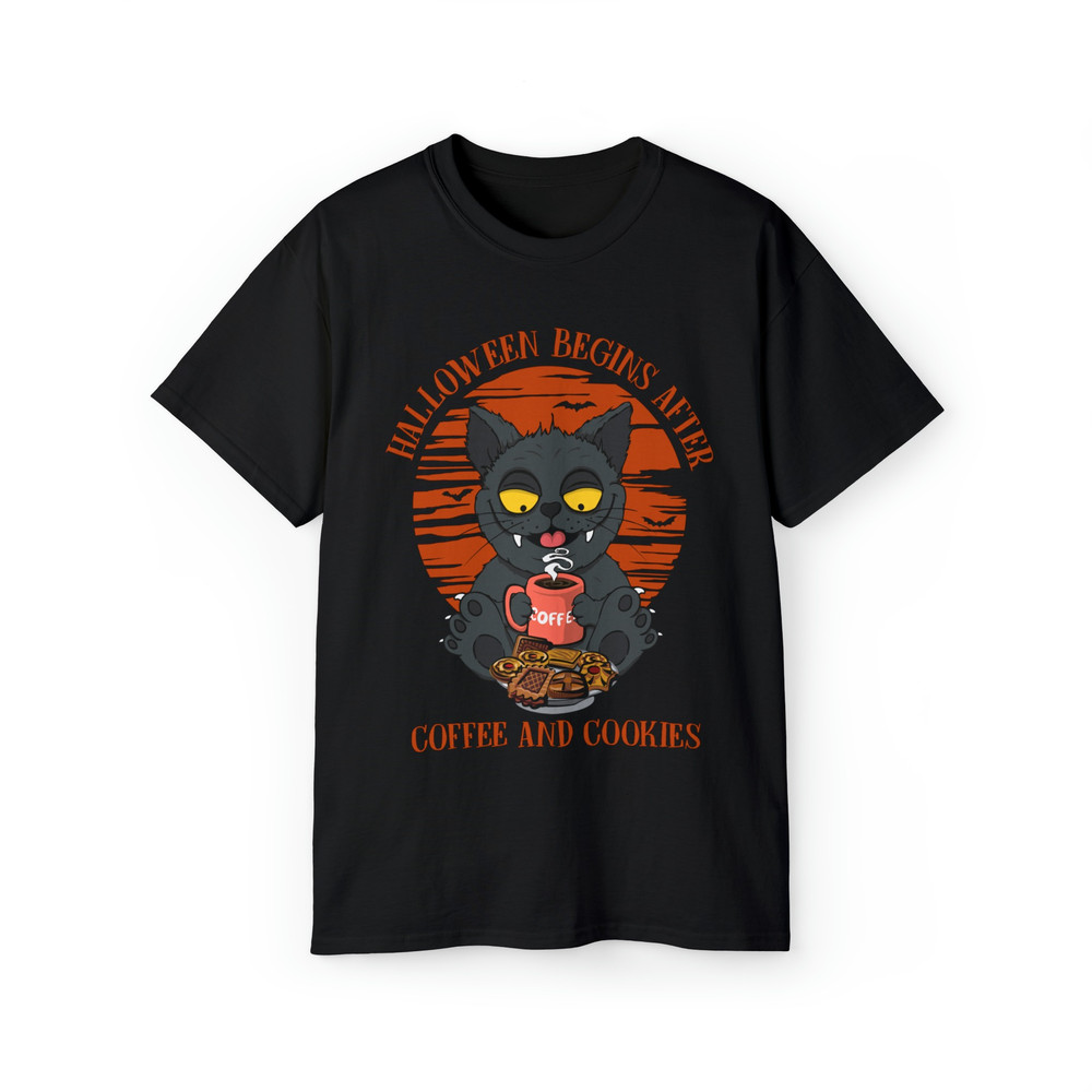 Halloween Begins After Coffee And Cookies Cat Shirt, Halloween Cat Shirt, Coffee Cat Shirt, Cookies Cat Shirt, Halloween.jpg