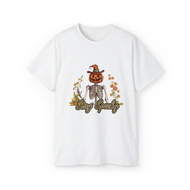 Halloween Shirt, Skeleton Shirt, Trendy Halloween Shirt, Stay Spooky Shirt, Spooky Shirt.jpg