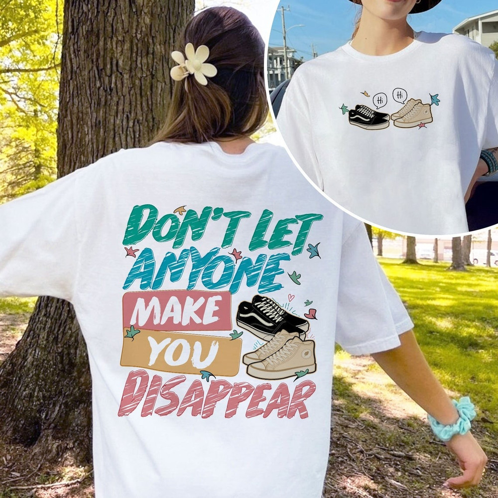 Heartstopper Leaves Shirt, Dont Let Anyone Make You Disappear, Nick And Charlie Shirt, Trendy LGBT Shirt.jpg